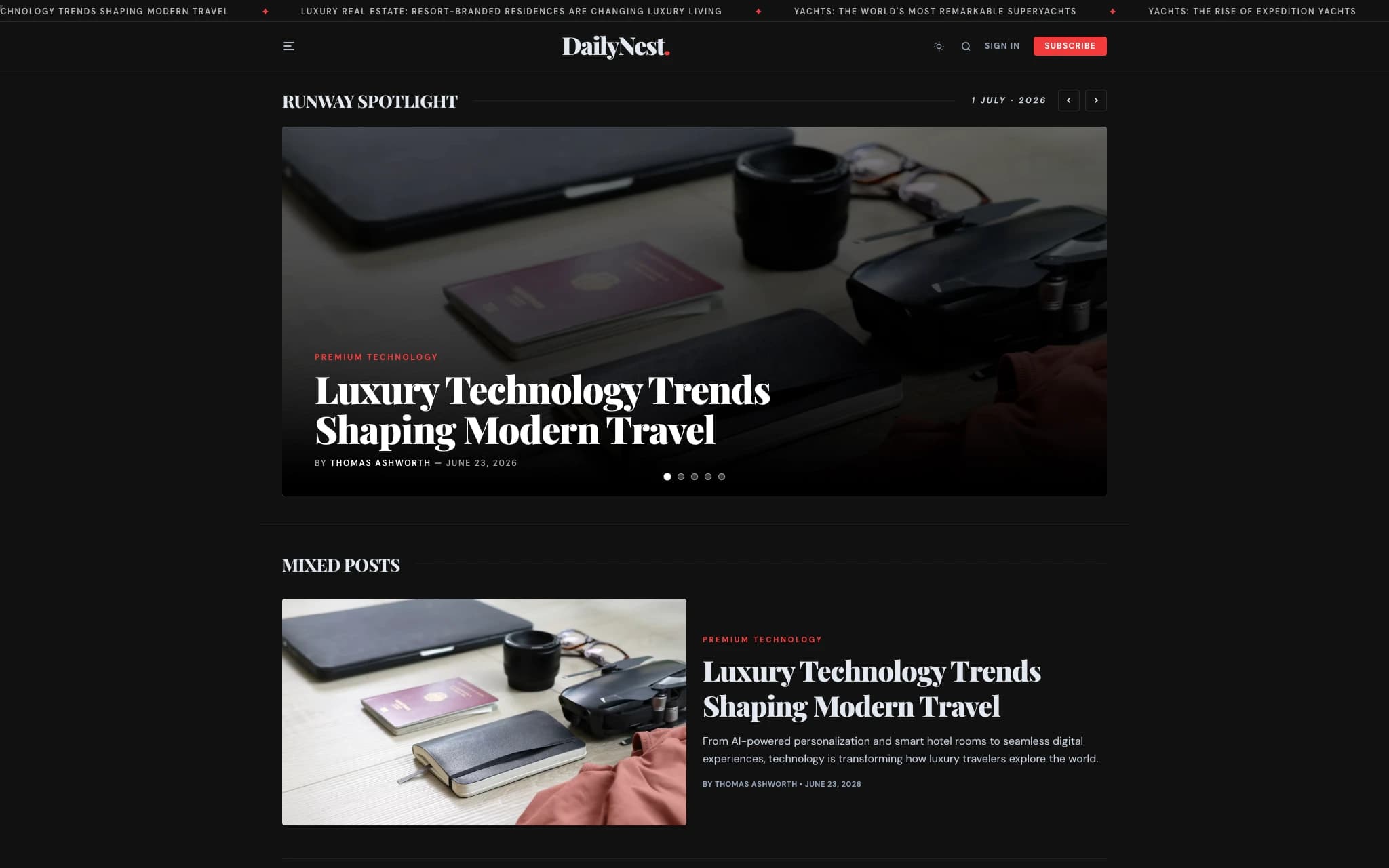 Dark Mode
