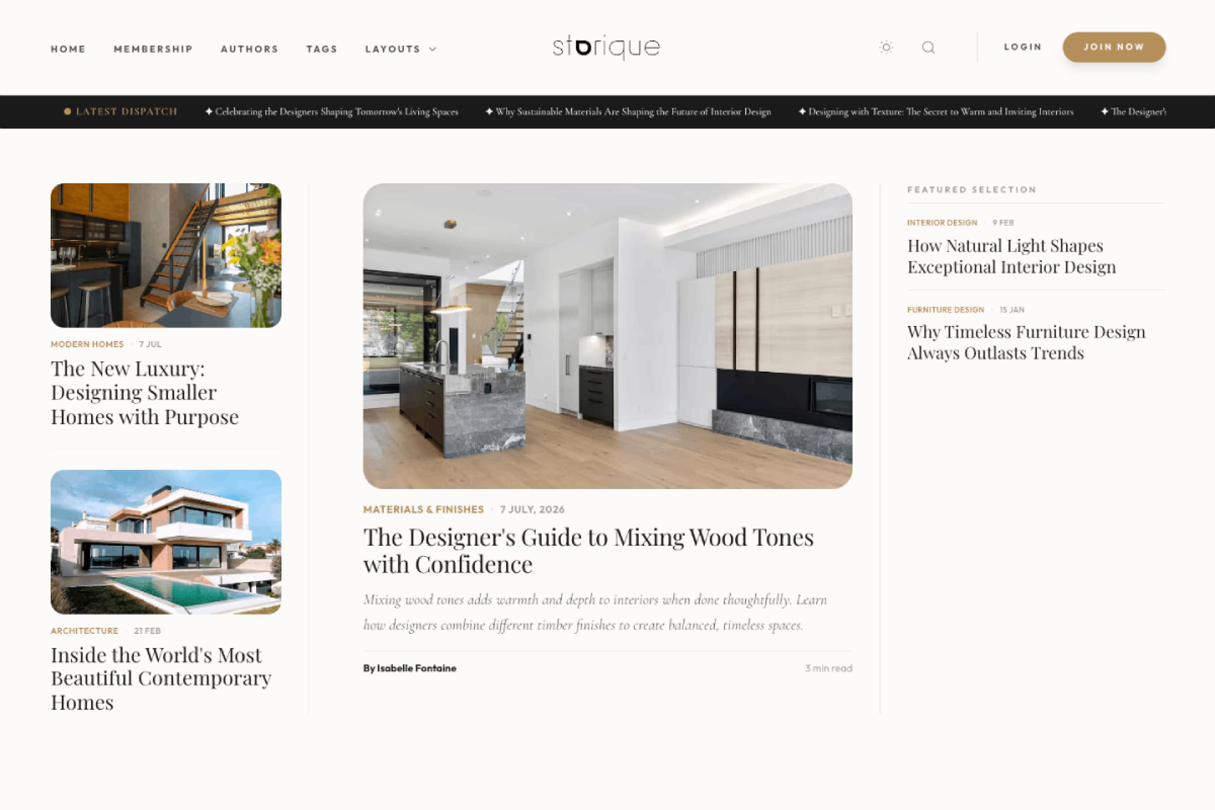 Magazine Layout