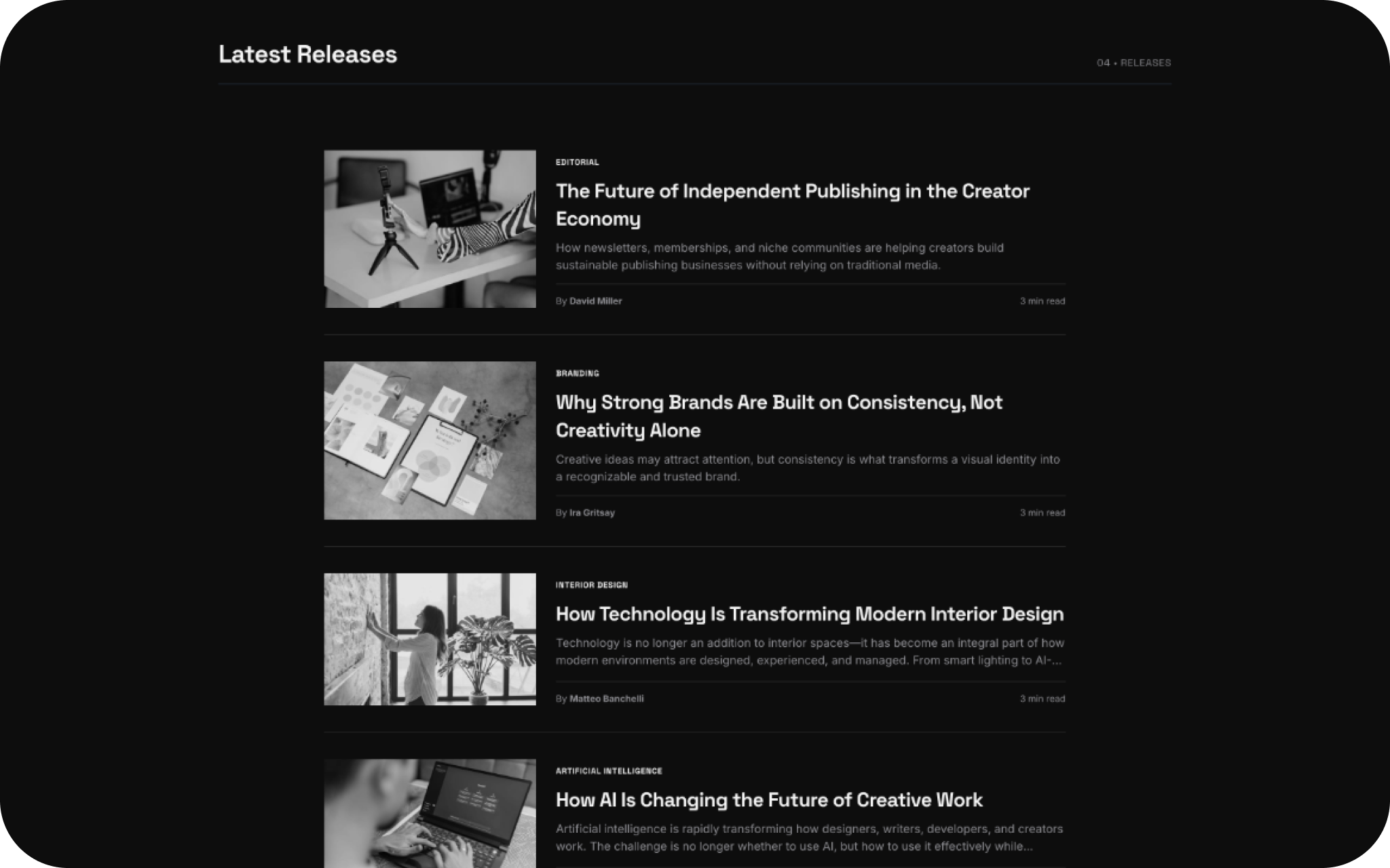 List View
