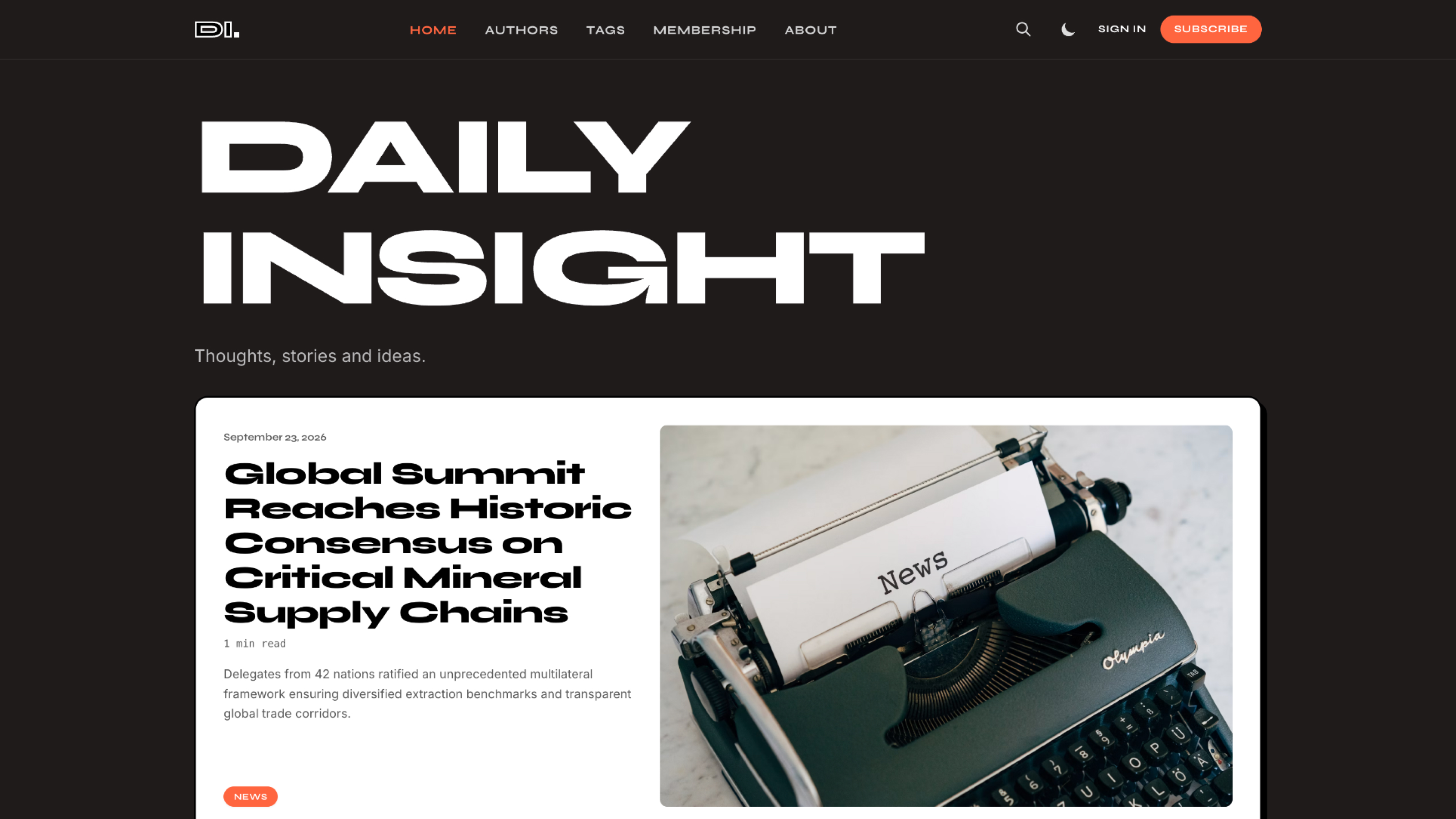 Daily Insight cover preview