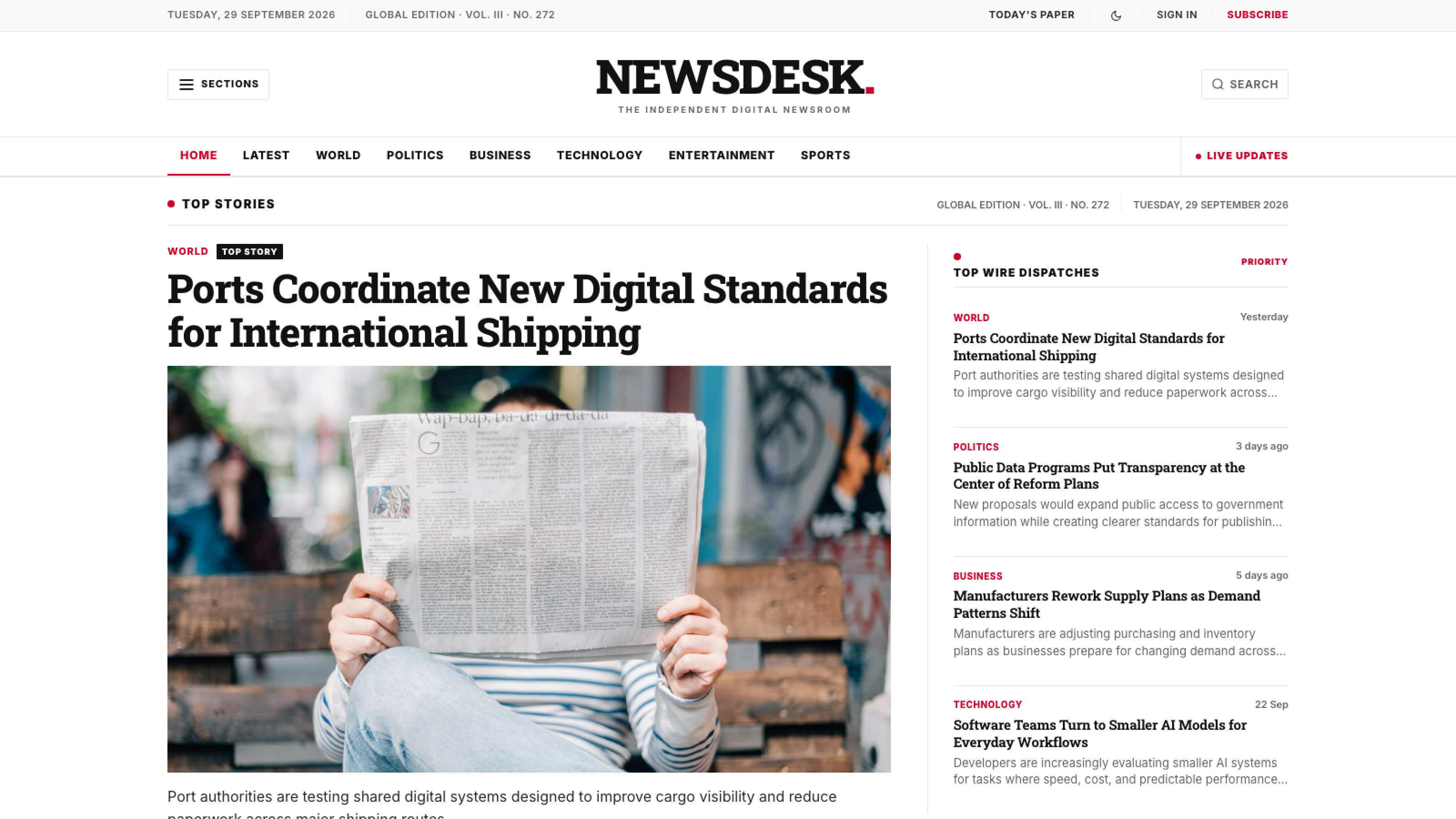 NewsDesk cover preview