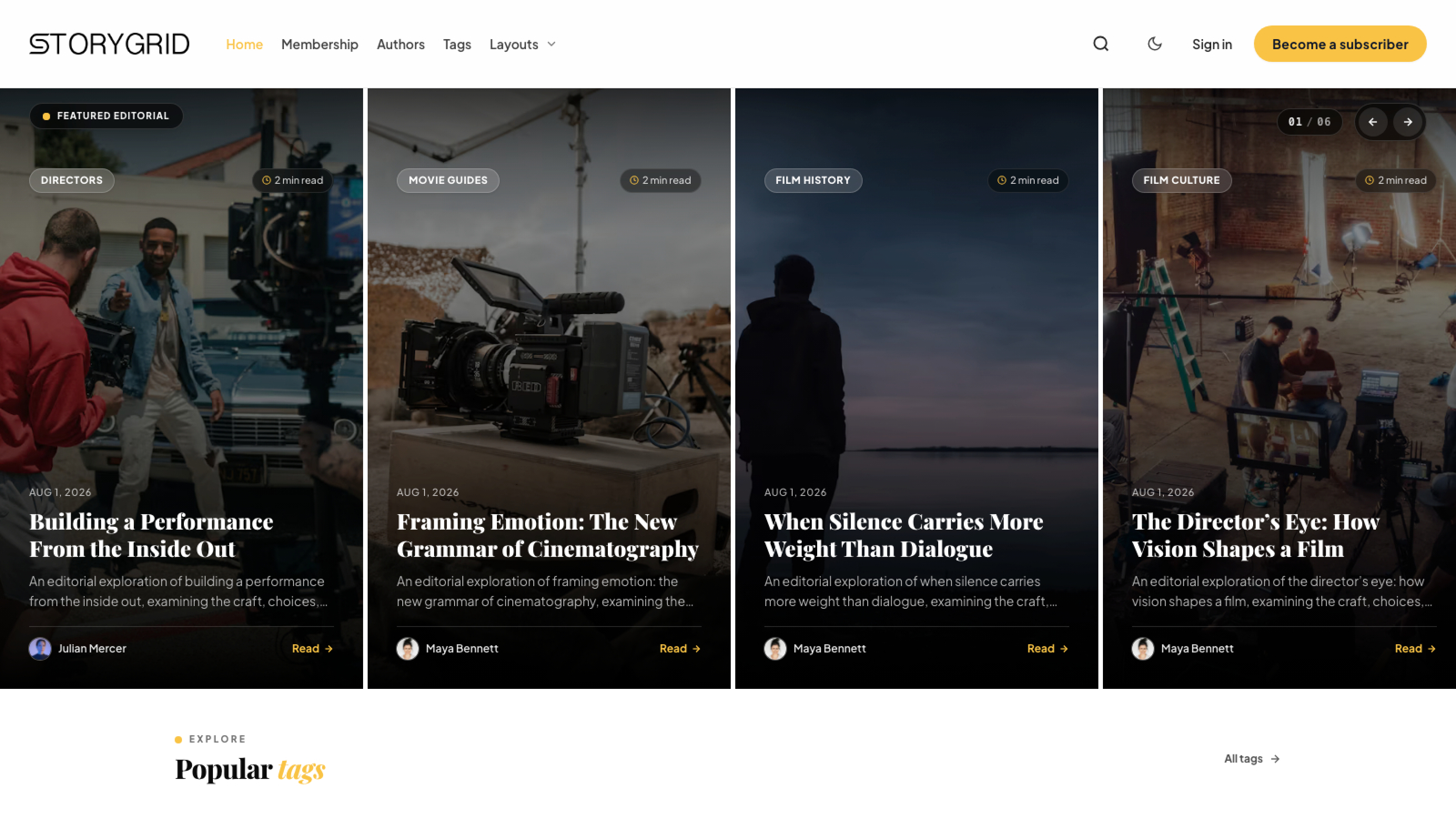 Storygrid cover preview