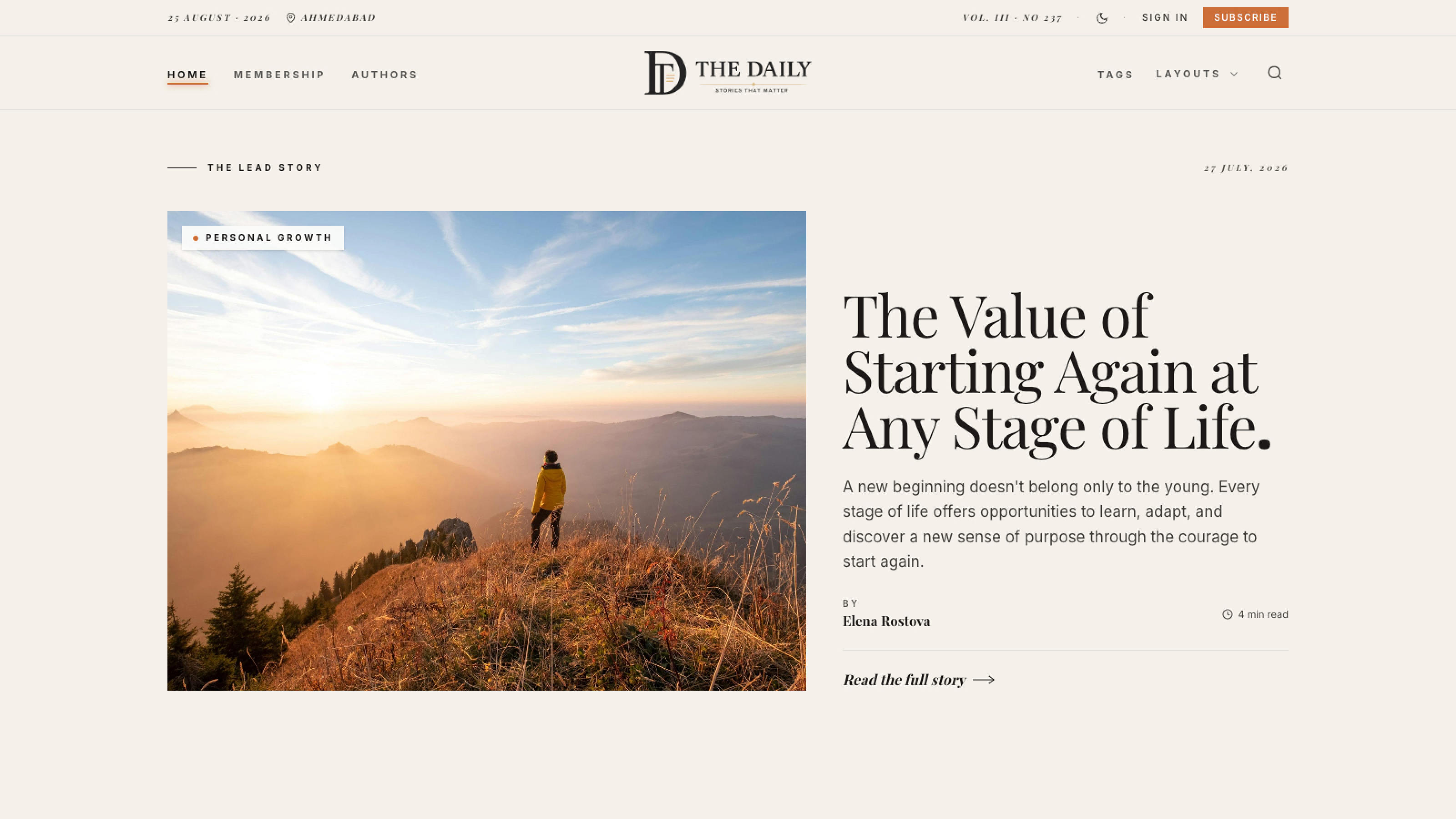 The Daily cover preview